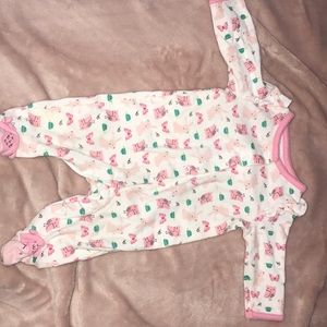 A baby girl onesie